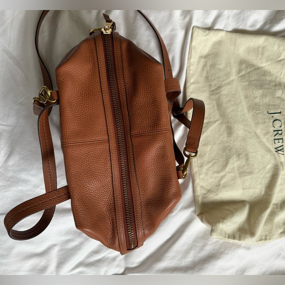 J Crew Leather Bag - Picture 7 of 8